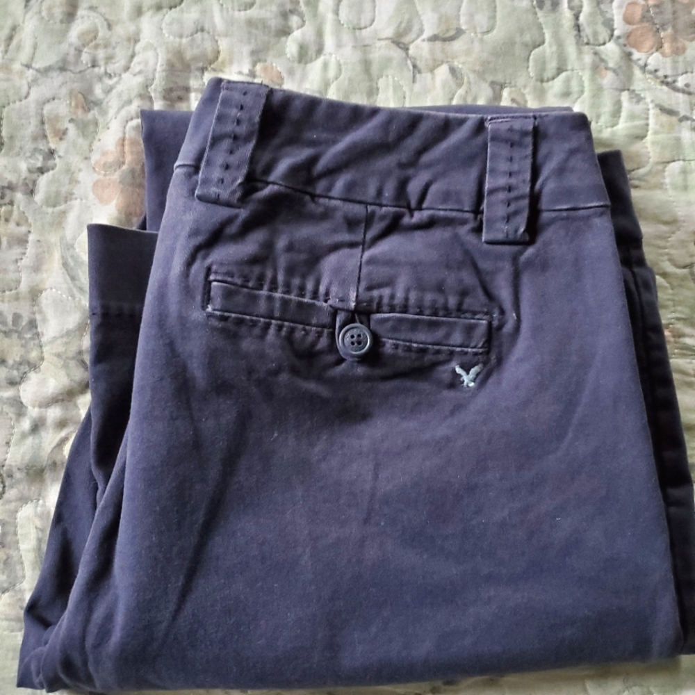 American Eagle Outfitters Blue Boot Cut Pants